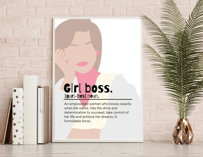 Girl Boss Prints - Illustrashun